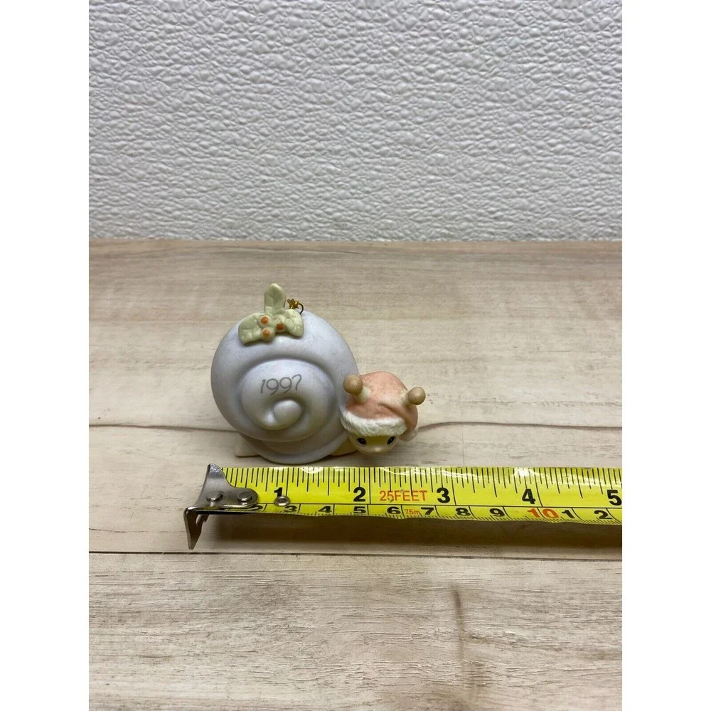 Vtg 1997 Enesco Precious Moments Slow Down For The Holidais Ornament 272760